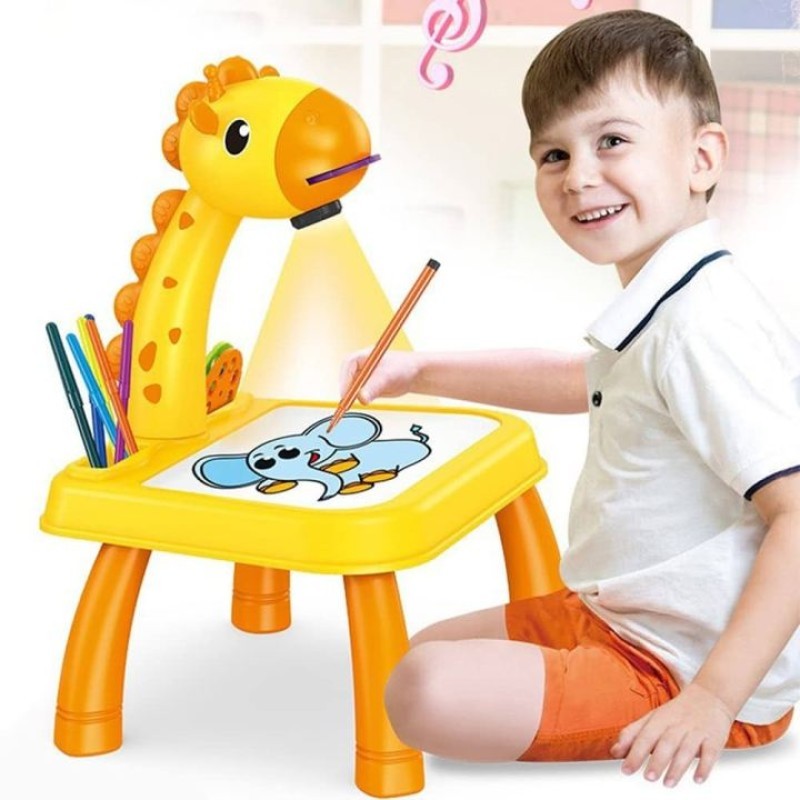 Kids Projector Painting Desk