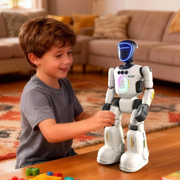 RC Robot Intelligent Robot R40 Remote Controlled Robots Smart Intelligent Dancing RC Robot Toy